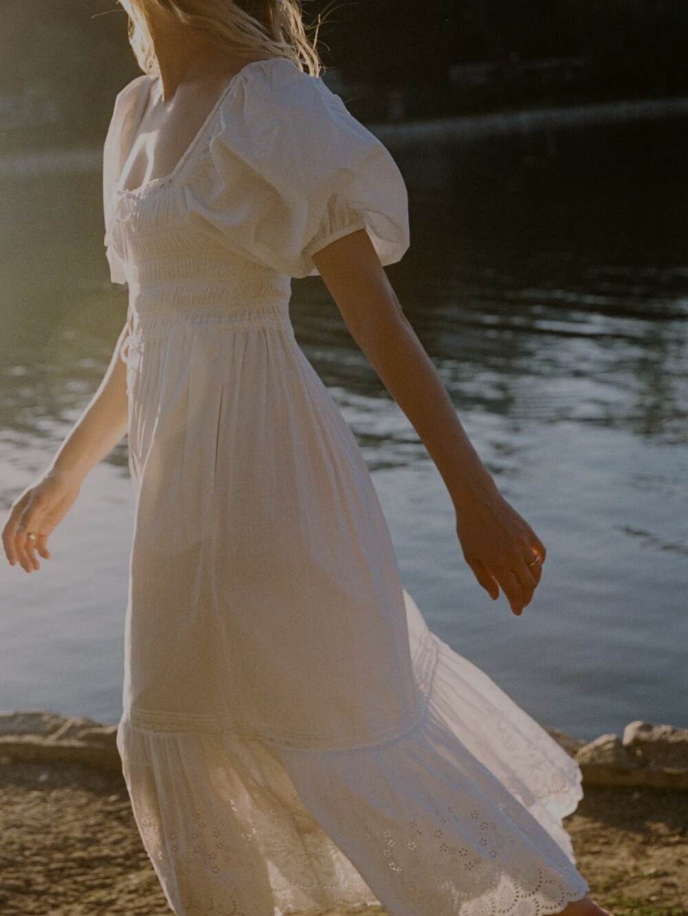 Christy Dawn The Ricarda Dress In Alabaster - Picture 5 of 16